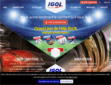 Tablet Screenshot of igol.com